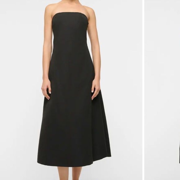 STAUD Kennedy Strapless Dress - Picture 1 of 7